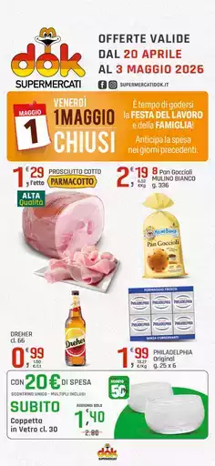 Offerte dal 20 al 3 maggio 2026