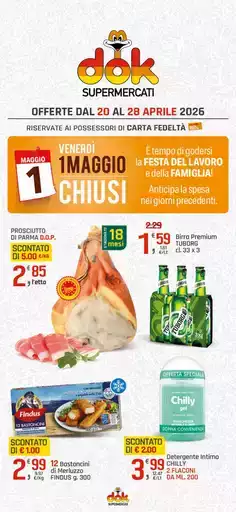 Offerte dal 20 al 28 aprile 2026