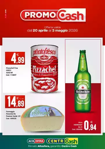 Dal 20 aprile al 3 maggio 2026