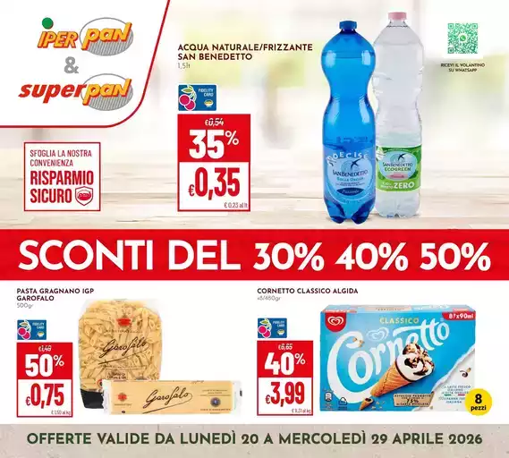 Sconti del 30%40%50%
