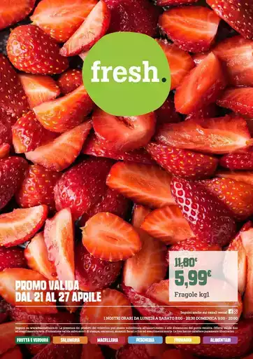 Promo valida dal 21 al 27 aprile