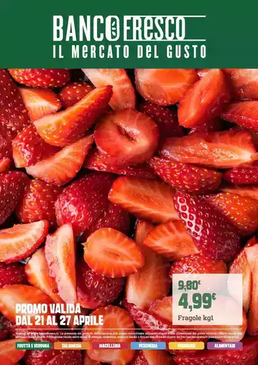 Promo valida dal 21 al 27 aprile