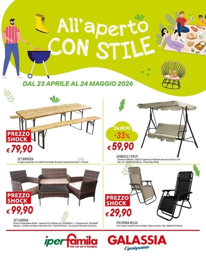 All'aperto con stile