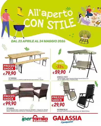 All'aperto con stile