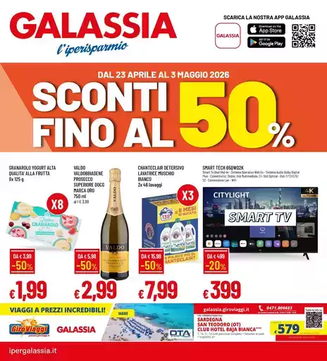 Sconti fino al 50%
