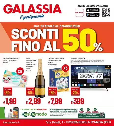 Sconti fino al 50%