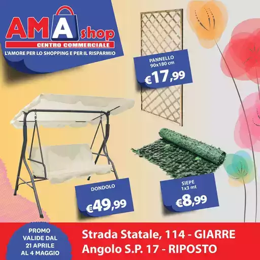 Promo valide dal 21 aprile al 4 maggio