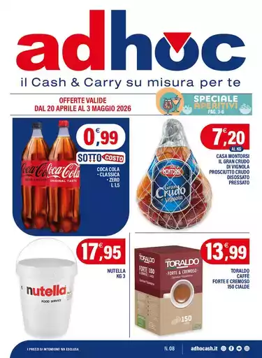 OFFERTE VALIDE DAL 20 APRILE AL 3 MAGGIO 2026