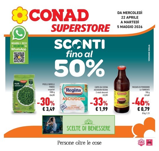 Sconti fino al 50%
