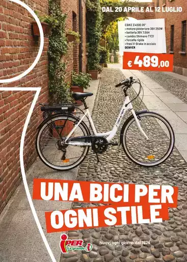 Bici per ogni stile
