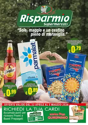 Sole, maggio e un cestino pieno di meraviglia.