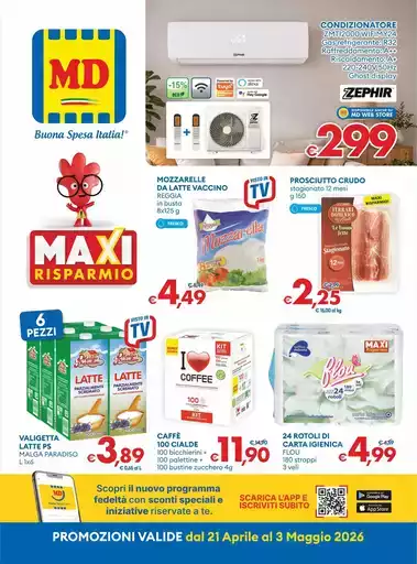 Maxi risparmio.