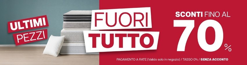 Sconti fino al 70%