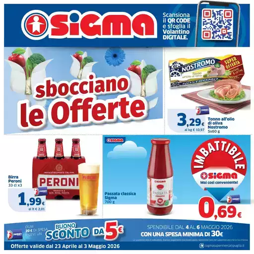Sbocciano le offerte