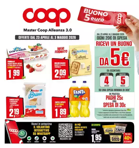 OFFERTE DAL 23 APRILE AL 3 MAGGIO 2026