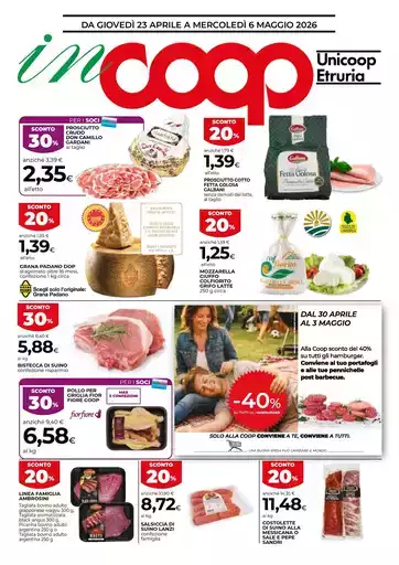 Dal 23 aprile al 6 maggio 2026