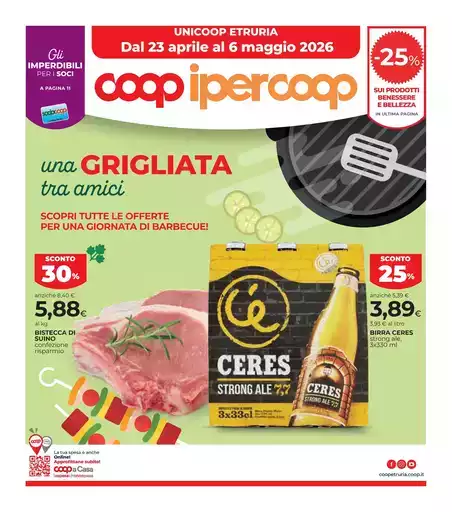 Dal 23 aprile al 6 maggio 2026