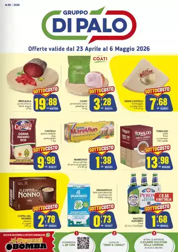 Offerte valide dal 23 aprile al 6 maggio 2026