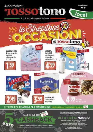 Le strepitose occasioni