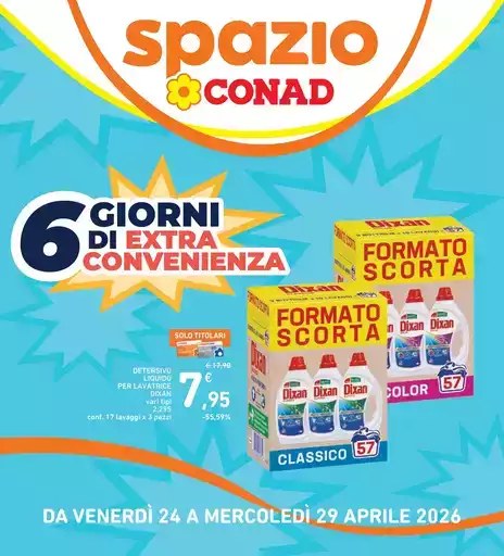 6 giorni di extra convenienza