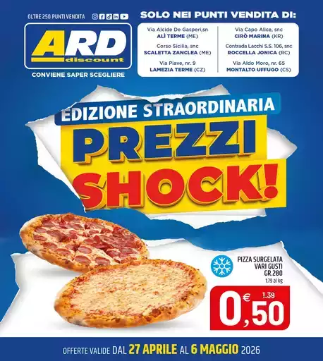 Prezzi shock!