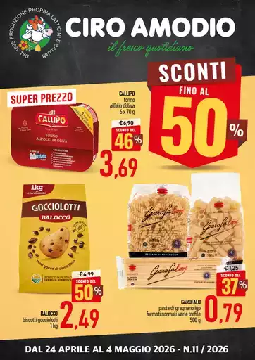 Sconti fino al 50%
