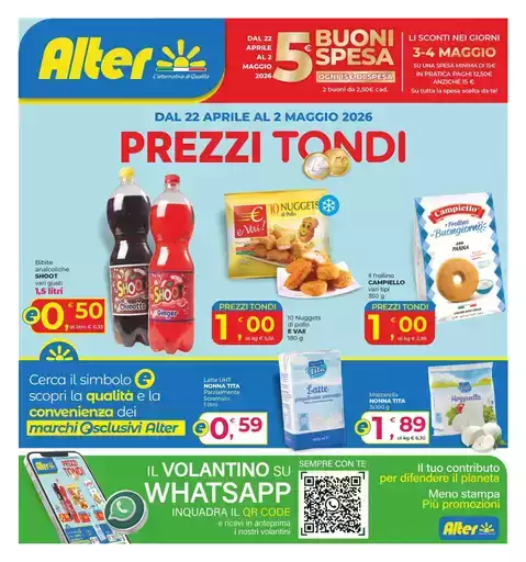 Prezzi tondi