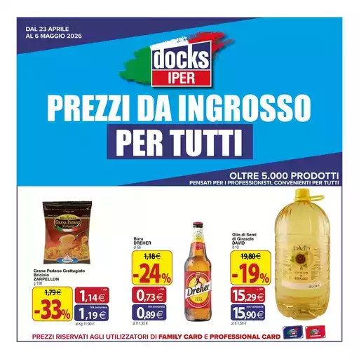 Prezzi da ingrosso per tutti