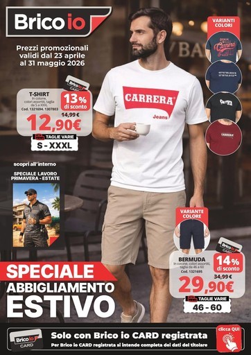 Speciale Abbigliamento estivo Speciale Abbigliamento estivo