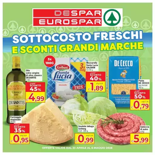 Sottocosto freschi