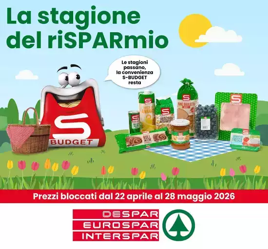 Prezzi bloccati