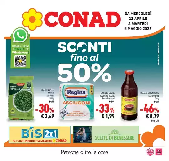 Sconti fino al 50%