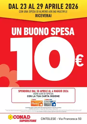 BUONO SPESA 10€