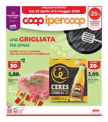 Dal 23 aprile al 6 maggio 2026