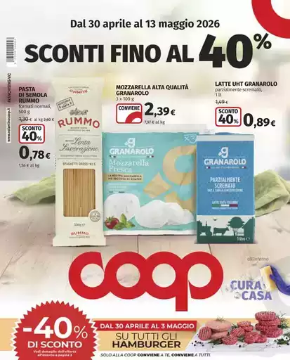 Sconti fino al 40%