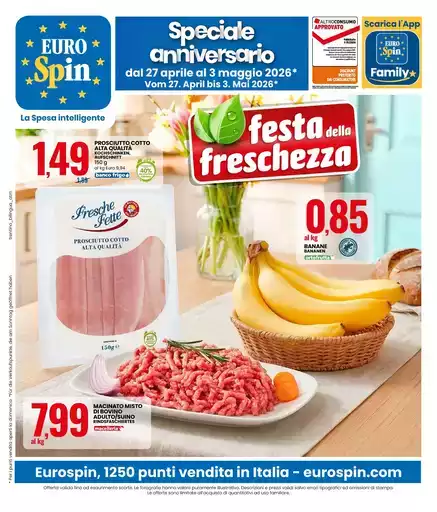 SPECIALE ANNIVERSARIO: FESTA DELLA FRESCHEZZA