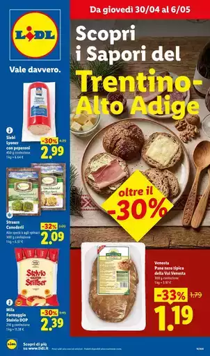 Scopri i Sapori del Trentino- Alto Adige