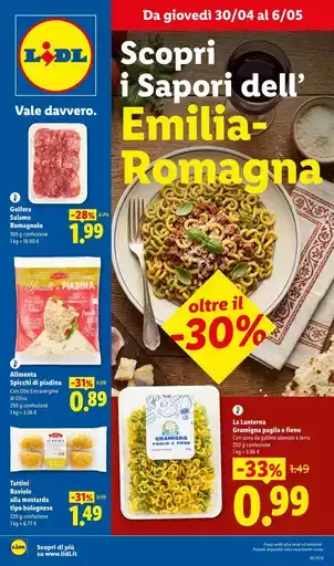 Scopri i Sapori dell’ Emilia- Romagna