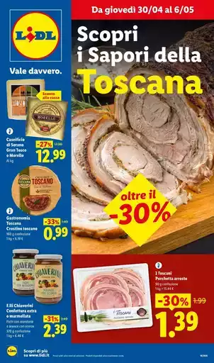 Scopri i Sapori del Toscana