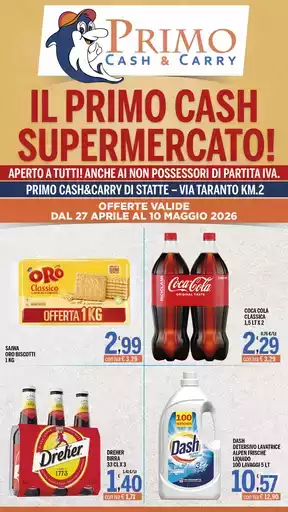 OFFERTE VALIDE DAL 27 APRILE AL 10 MAGGIO 2026