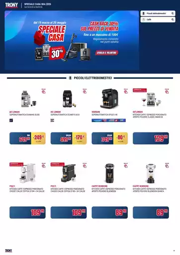 TRONY - VOLANTINO - Informatica TV Telefonia e Elettrodomestici online