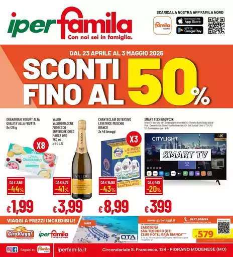 SCONTI FINO AL 50%