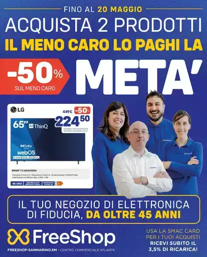 -50% sul meno caro
