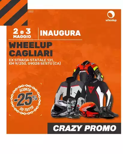 Sconto -25% su tutto