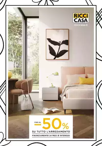 -50% su tutto l'arredamento