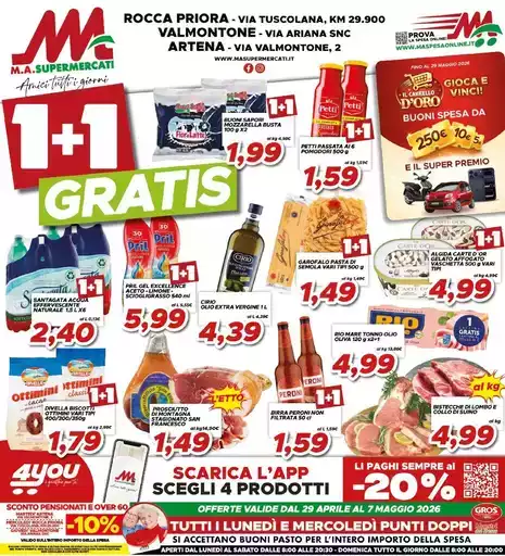 1+1 gratis