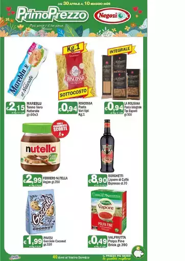 Dal 30 aprile al 10 maggio 2026