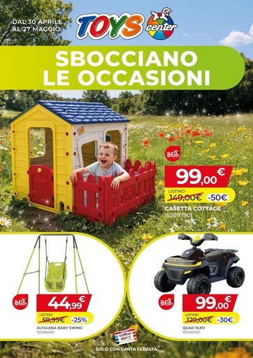Sbocciano le occasioni