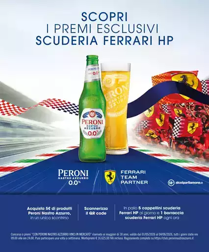 Scopri i premi esclusivi Scuderia Ferrari HP