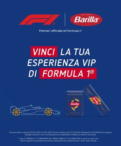Vinci la tua esperienza VIP di Formula 1® Vinci la tua esperienza VIP di Formula 1®